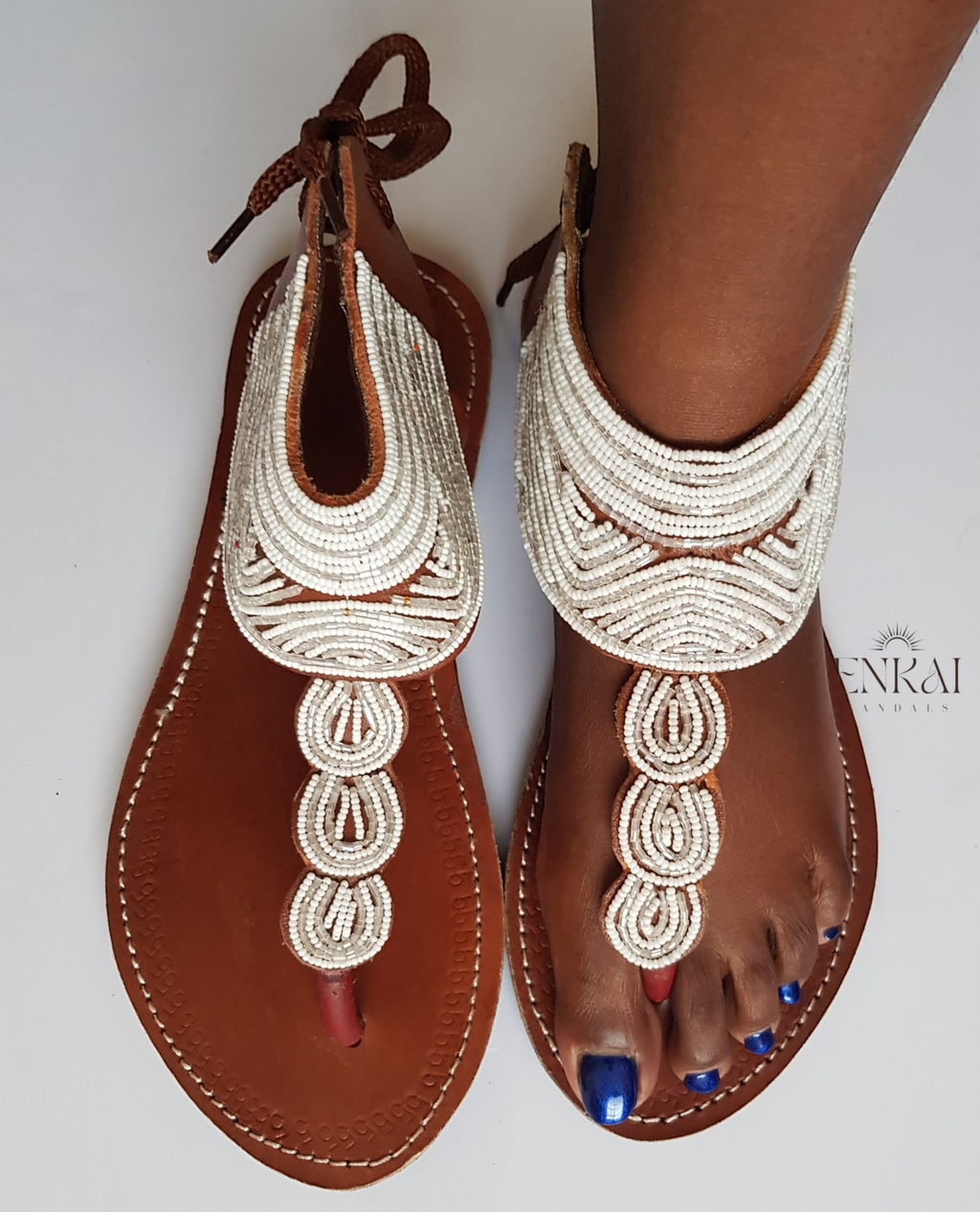 12 Pairs Maasai Beaded Sandals – Wholesale