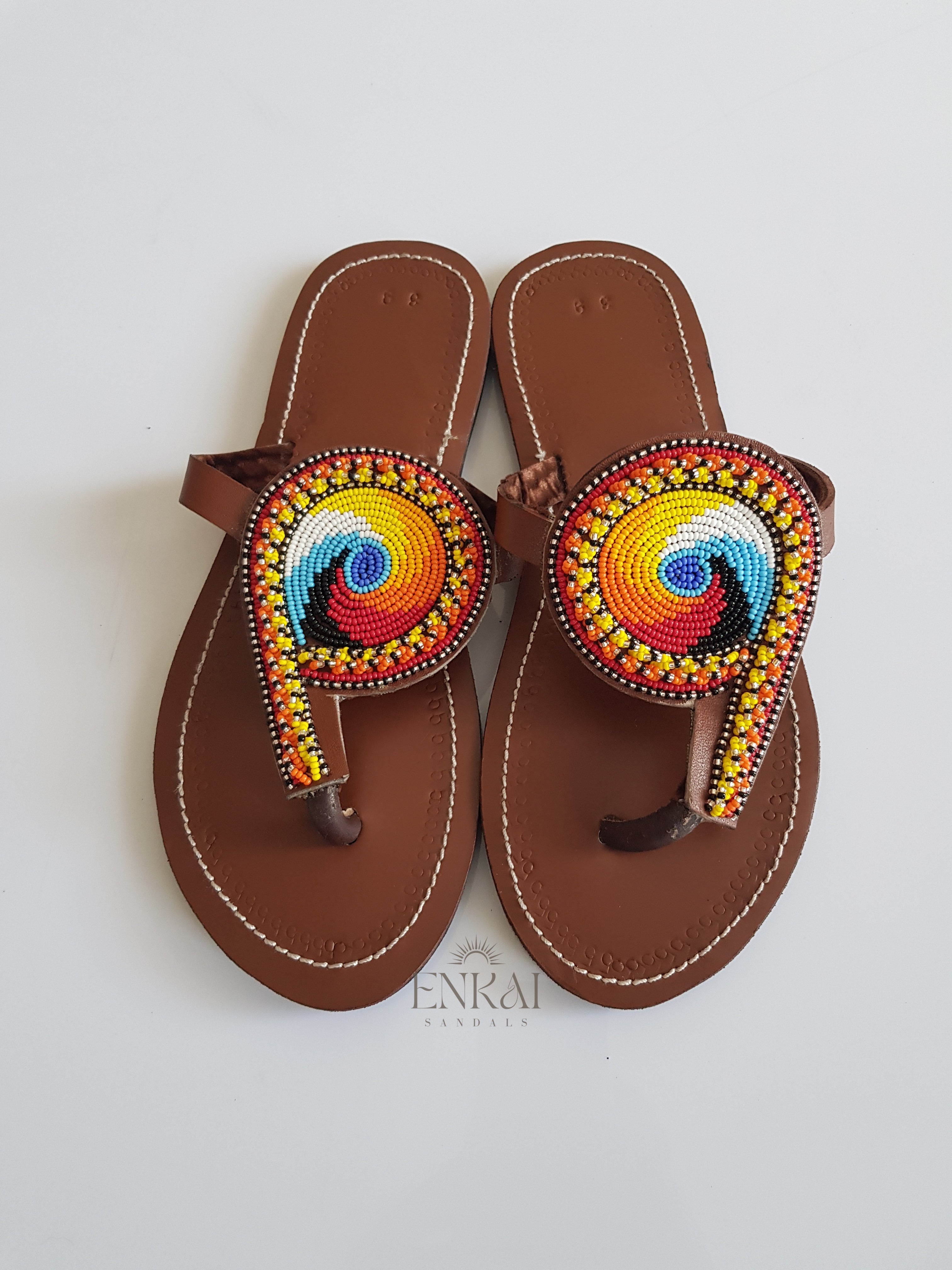 Maasai Beaded Sandals – Wholesale Set of 12