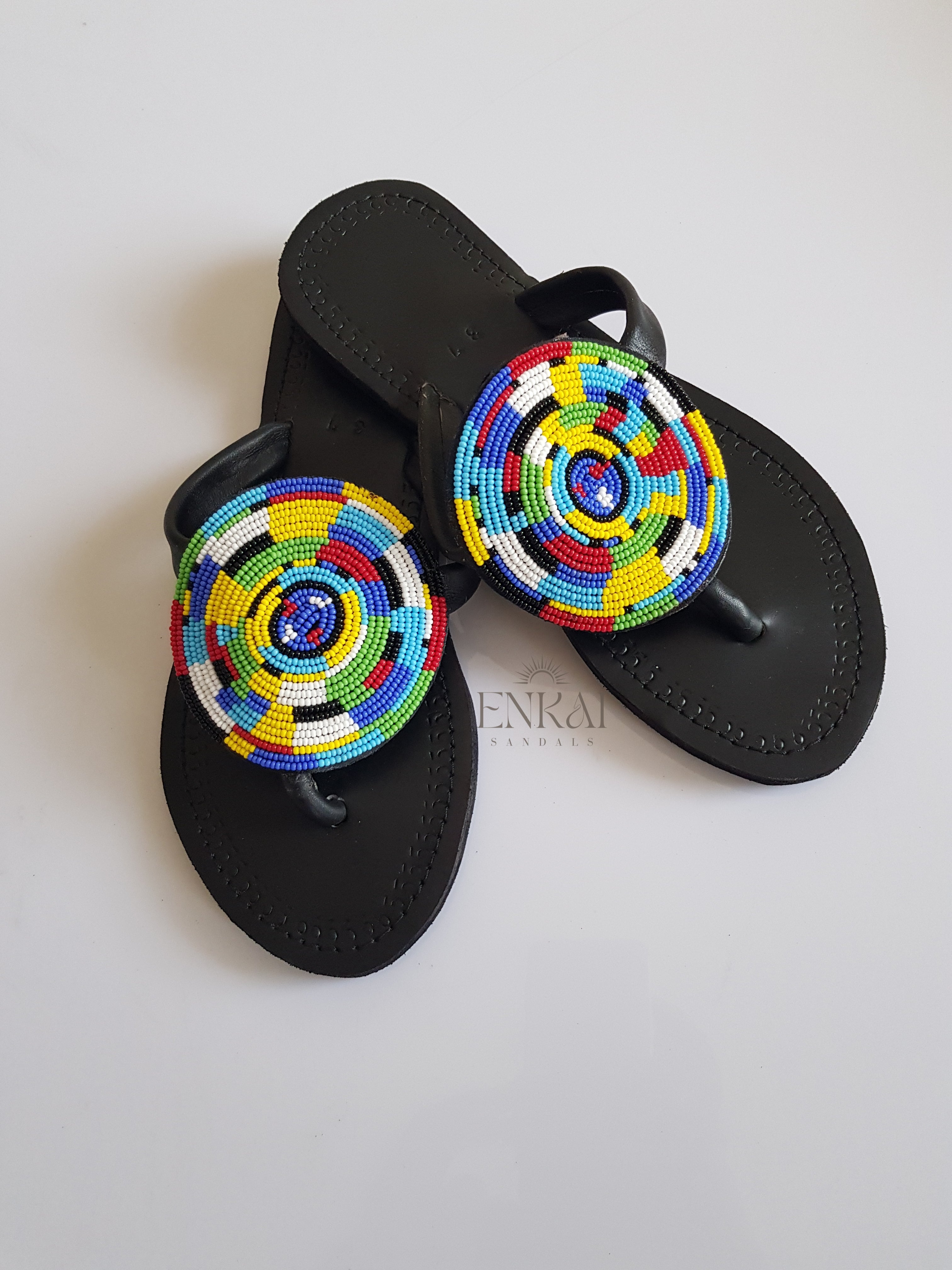 Maasai Beaded Sandals – Wholesale Set of 12