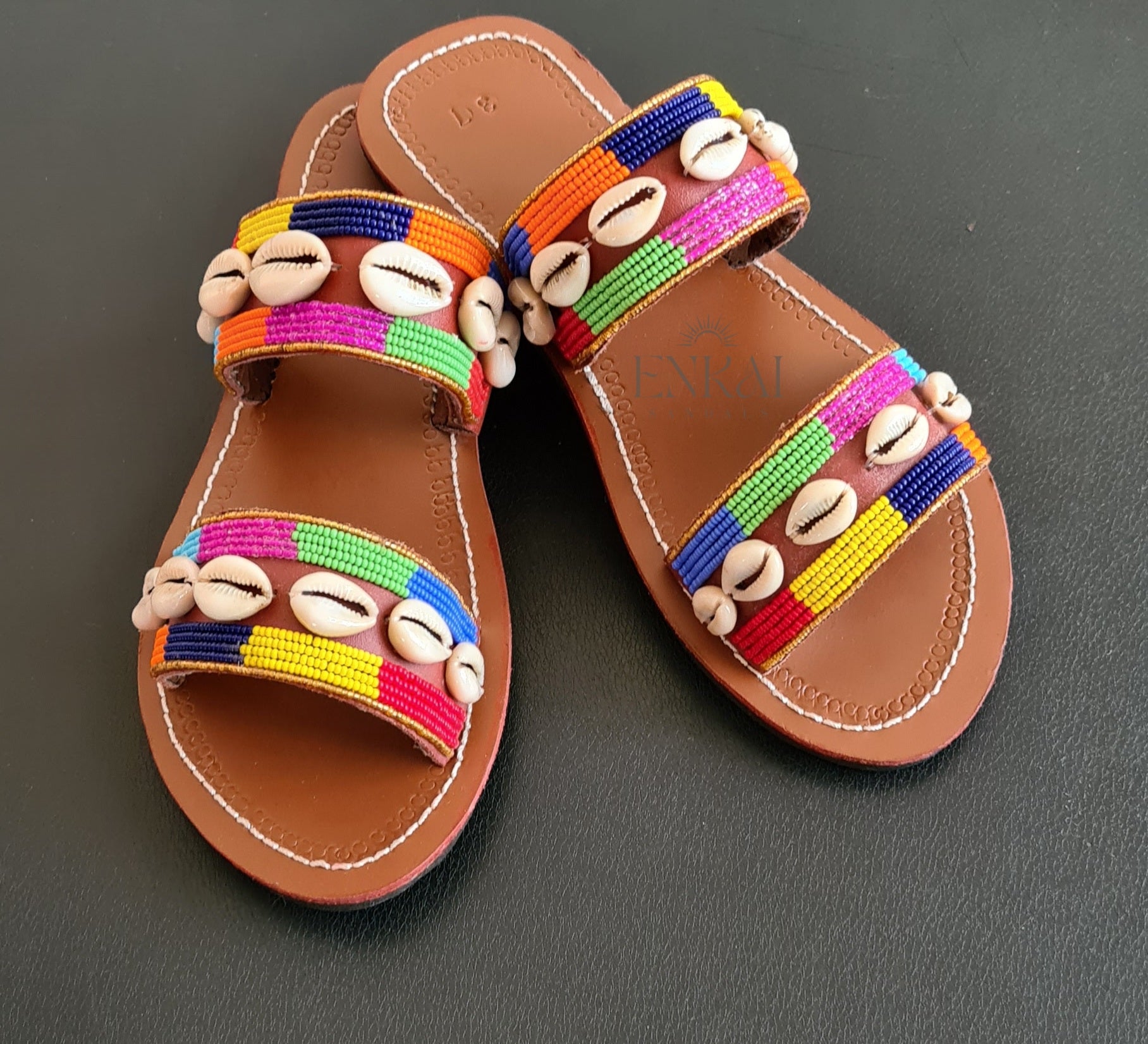 Wholesale Maasai Beaded Sandals – Set of 6